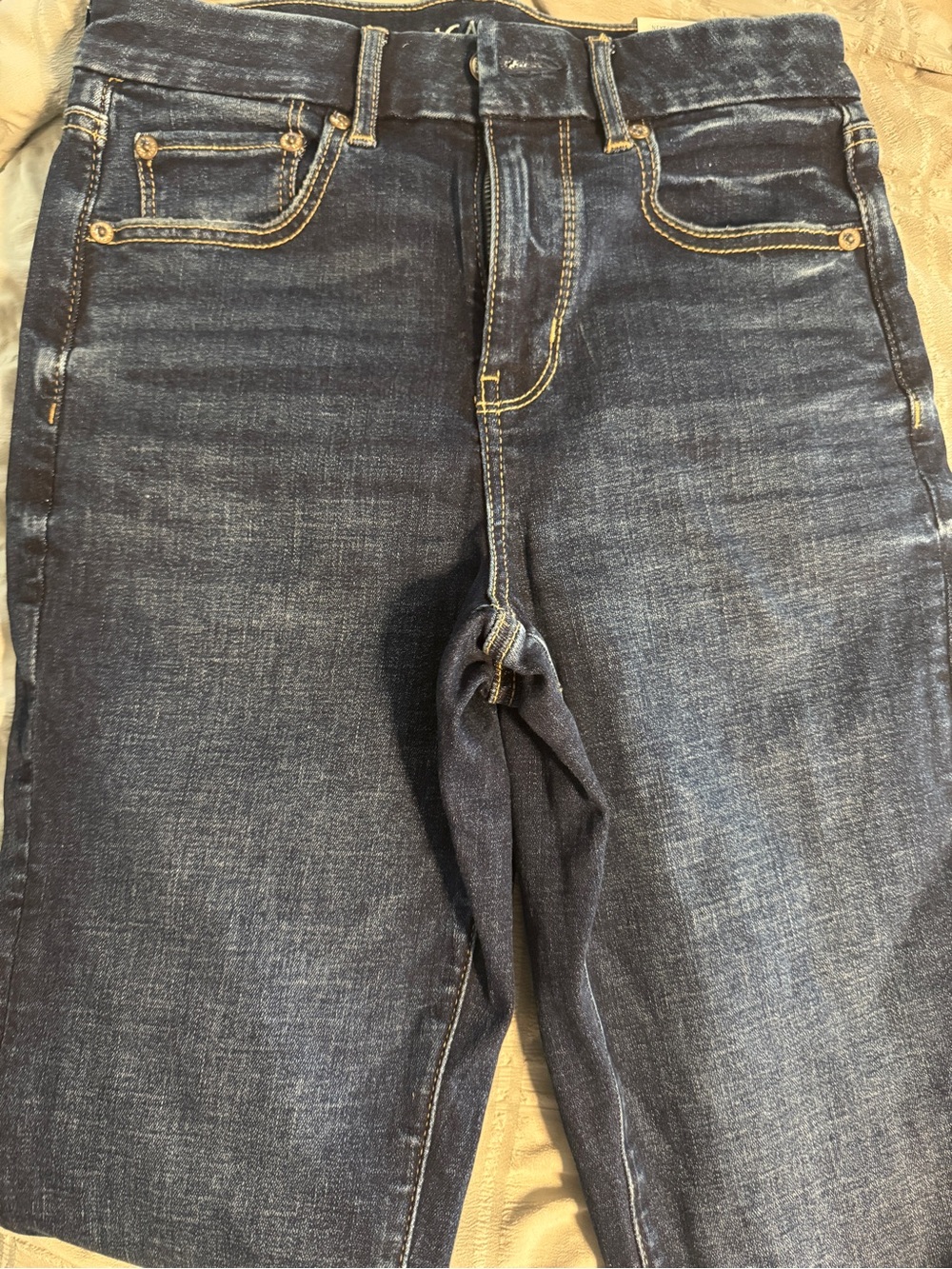 NWT American Eagle curvy super high rise flare jeans.